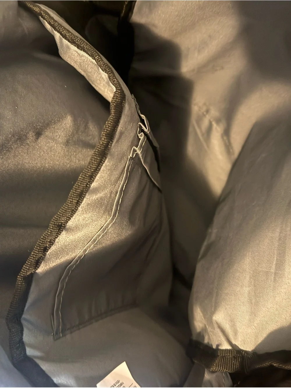Nike Black Backpack with White Swoosh